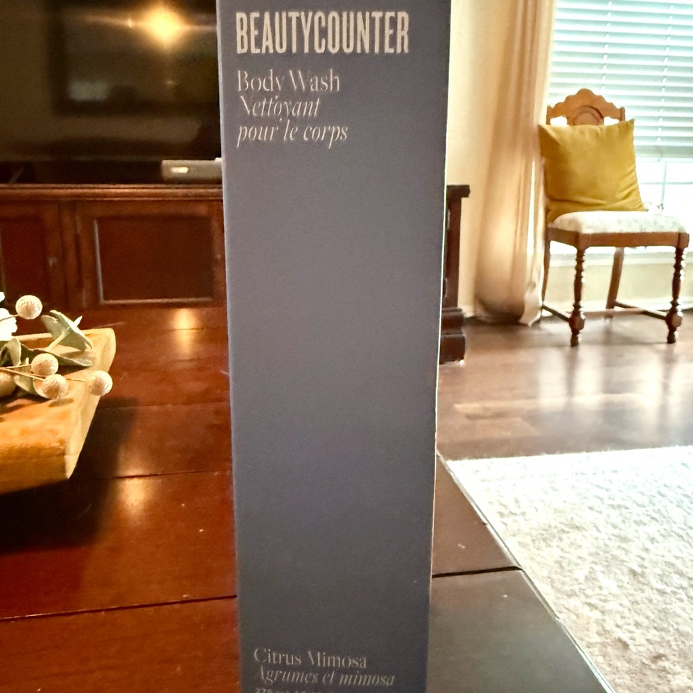 Beautycounter Blue Body Wash New